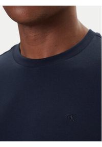 Calvin Klein Longsleeve LV04LD227G Granatowy Regular Fit. Kolor: niebieski. Materiał: bawełna. Długość rękawa: długi rękaw #4