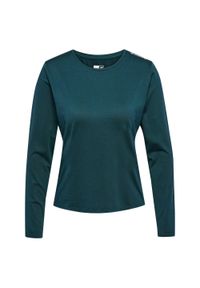 Koszulka damska Hummel Mt Aura Mesh. Kolor: zielony. Materiał: mesh. Sport: piłka nożna #1