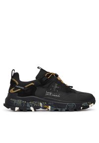 Premiata Sneakersy CROSS0.2_384 Czarny. Kolor: czarny. Materiał: materiał