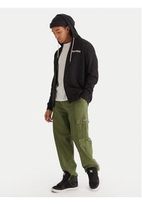 DC Shoes Bluza Baseline ADYFT03389 Czarny Regular Fit. Kolor: czarny. Materiał: bawełna #4