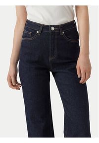 Vero Moda Jeansy Tessa 10297608 Granatowy Wide Leg. Kolor: niebieski #6