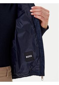 BOSS Kurtka bomber Pidina 50543236 Granatowy Regular Fit. Kolor: niebieski. Materiał: syntetyk