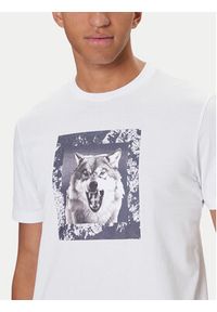 BOSS T-Shirt Lupo 50554615 Beżowy Regular Fit. Kolor: beżowy. Materiał: bawełna #3