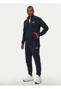 EA7 Emporio Armani Dres 8NPV60 PJVRZ 1562 Granatowy Regular Fit. Kolor: niebieski. Materiał: bawełna #1