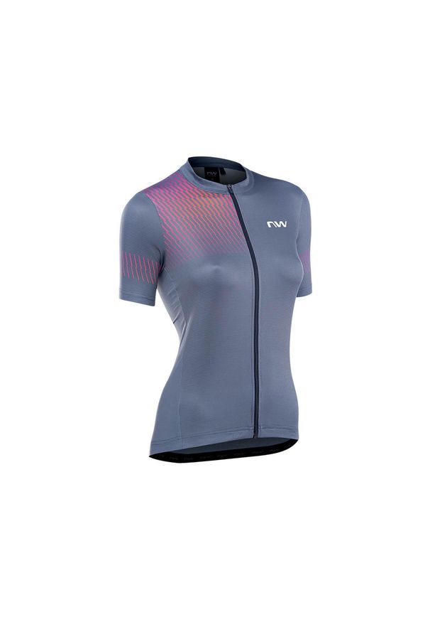 Koszulka rowerowa damska NORTHWAVE ORIGIN Wmn Jersey szara. Kolor: szary. Materiał: jersey
