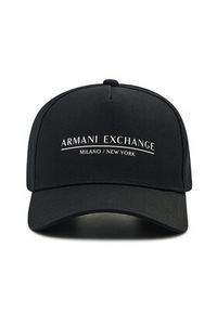 Armani Exchange Czapka z daszkiem 954202 CC150 00020 Czarny. Kolor: czarny. Materiał: materiał #3