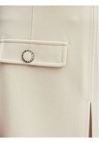 Guess Spódnica mini W6RD57 KCMU2 Beżowy Classic Fit. Kolor: beżowy. Materiał: syntetyk #4