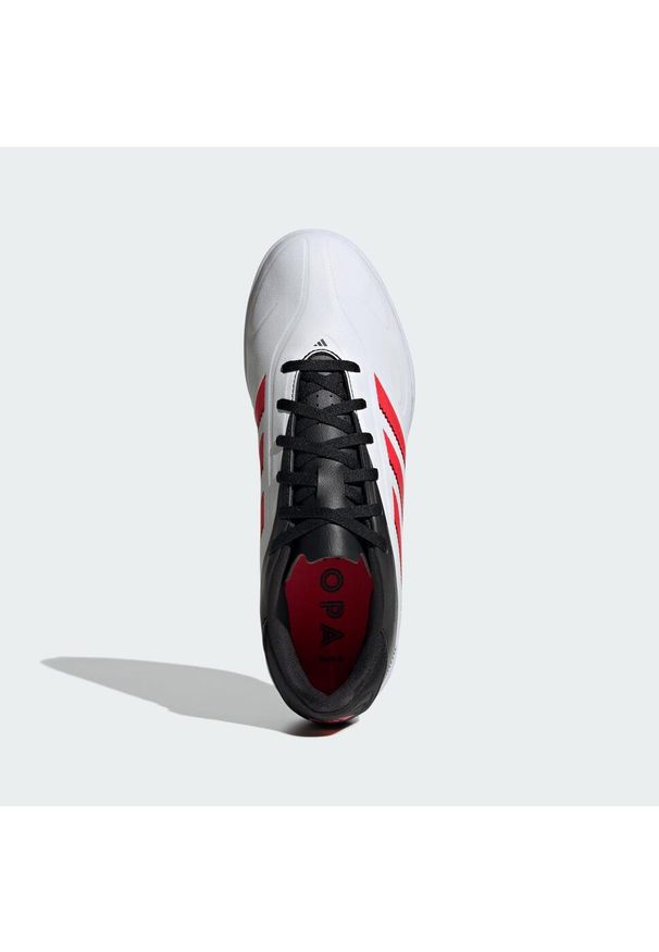 Adidas - Buty Copa Pure 3 Club IN. Kolor: czarny, biały, czerwony, wielokolorowy. Materiał: materiał. Sport: piłka nożna
