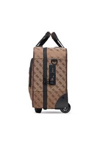 Guess Walizka kabinowa TMNAST P5143 Beżowy. Kolor: beżowy. Materiał: materiał #3