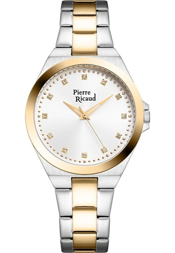Zegarek Pierre Ricaud Zegarek damski Pierre Ricaud P23009.2143Q CYRKONIE srebrny. Kolor: srebrny