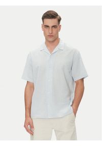Jack & Jones - Jack&Jones Koszula Luke 12277185 Granatowy Relaxed Fit. Kolor: niebieski. Materiał: bawełna