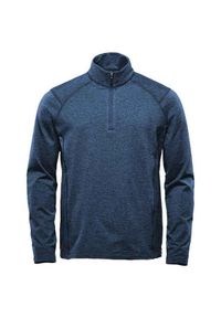 STORMTECH - Męska Bluza Treeline Performance Quarter Zip. Kolor: niebieski