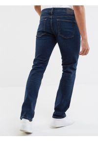 Big-Star - Spodnie jeans męskie dopasowane Tobias 528. Kolor: niebieski. Styl: elegancki, sportowy #5
