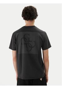Guess T-Shirt M6GI27 K3249 Czarny Regular Fit. Kolor: czarny. Materiał: bawełna #4