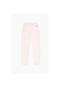 Spodnie sportowe damskie Champion Elastic Cuff Pants. Kolor: różowy. Materiał: bawełna, materiał, syntetyk