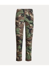Ralph Lauren - RALPH LAUREN - Damskie spodnie moro. Okazja: na co dzień. Kolor: zielony. Wzór: moro. Styl: klasyczny, casual, militarny #2