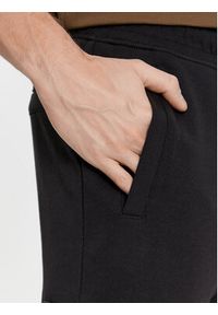 BOSS - Boss Spodnie dresowe Seteam 50507886 Czarny Relaxed Fit. Kolor: czarny. Materiał: dresówka, bawełna