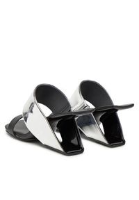 United Nude Klapki Loop Hi 10005766132 Srebrny. Kolor: srebrny. Materiał: skóra #5