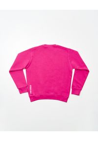DSQUARED2 KIDS - Różowa bluza 6-12 lat. Kolor: wielokolorowy, fioletowy, różowy. Materiał: jeans, bawełna. Długość rękawa: długi rękaw. Długość: długie. Wzór: nadruk. Sezon: lato. Styl: sportowy