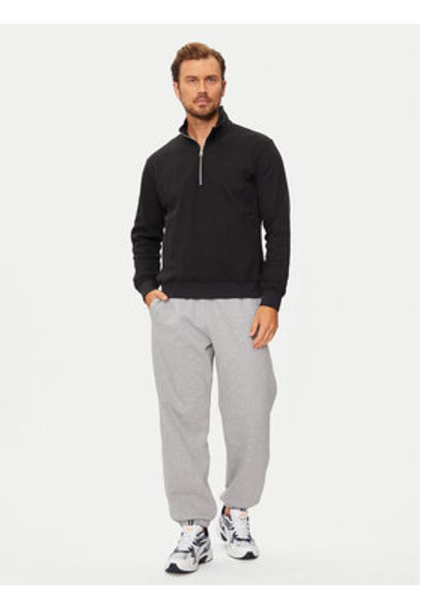 Adidas - adidas Bluza Trefoil Essentials IW5807 Czarny Regular Fit. Kolor: czarny. Materiał: bawełna, syntetyk