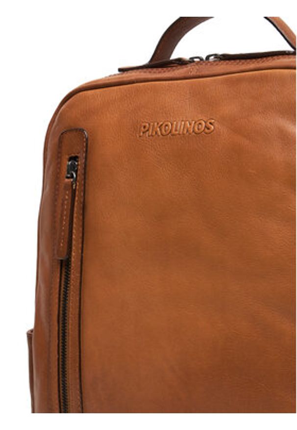 Pikolinos Plecak Mha-783C1 Brązowy. Kolor: brązowy. Materiał: skóra