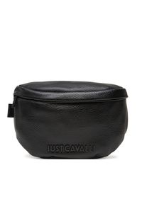 Saszetka nerka Just Cavalli. Kolor: czarny
