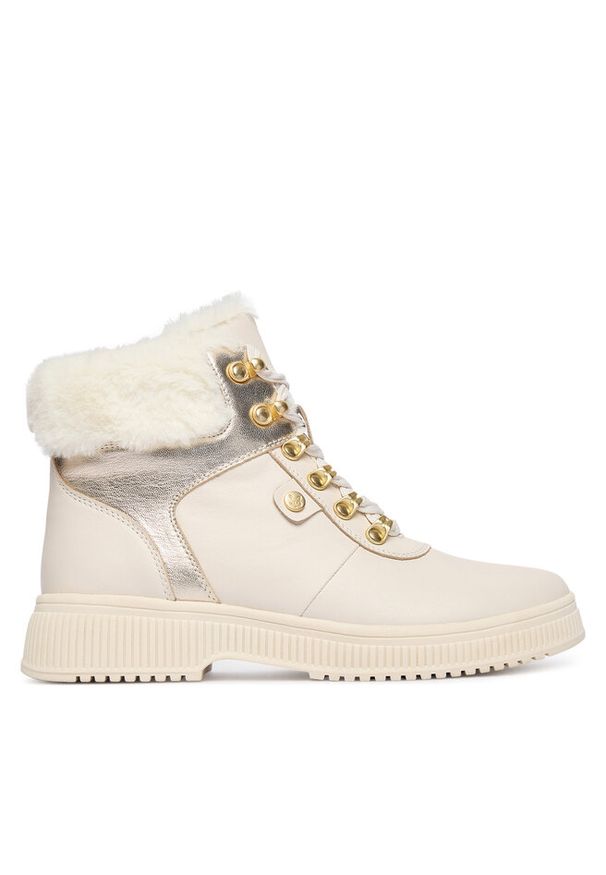 Trzewiki Caprice. Kolor: biały