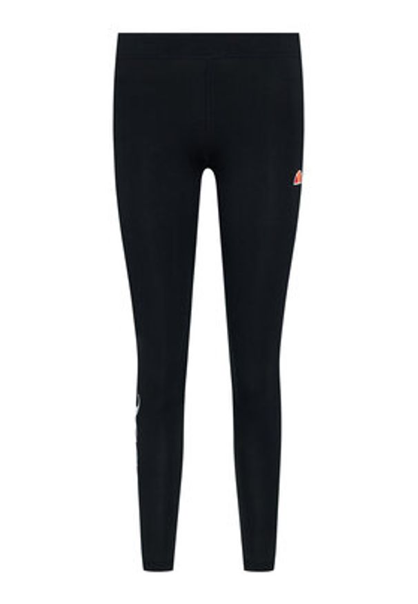 Ellesse Legginsy Solos 2 SGS04703 Czarny Slim Fit. Kolor: czarny. Materiał: bawełna