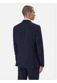 Hugo - HUGO Garnitur Henry/Getlin232X 50557616 Granatowy Slim Fit. Kolor: niebieski. Materiał: syntetyk #5