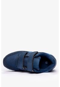 Casu - Niebieskie buty sportowe na rzepy casu c913. Zapięcie: rzepy. Kolor: niebieski #1