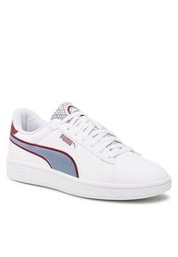 Puma Sneakersy Smash 3.0 Retro Prep 389376 01 Biały. Kolor: biały. Materiał: skóra #6