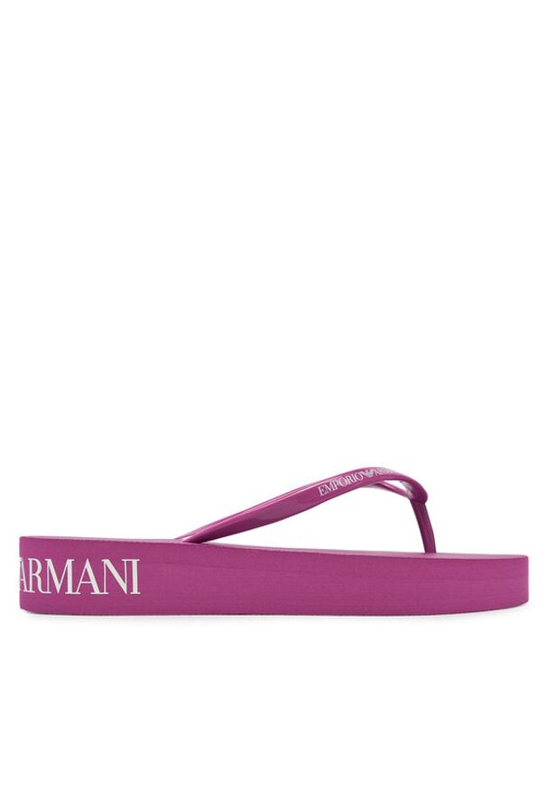 Emporio Armani Japonki XVQS09 XN118 00780 Różowy. Kolor: różowy
