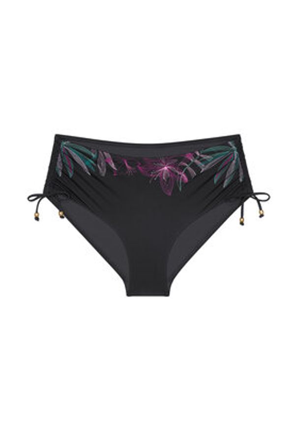 Triumph Dół od bikini Summer Tropics 10226561 Czarny. Kolor: czarny. Materiał: syntetyk