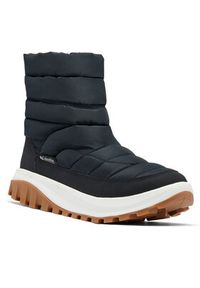 columbia - Columbia Śniegowce Snowtrot Mid 2075111 Czarny. Kolor: czarny. Materiał: materiał