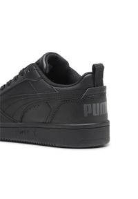 Puma - Młodzieżowe sneakersy Rebound V6 Lo PUMA Black Shadow Gray. Kolor: wielokolorowy, czarny, szary