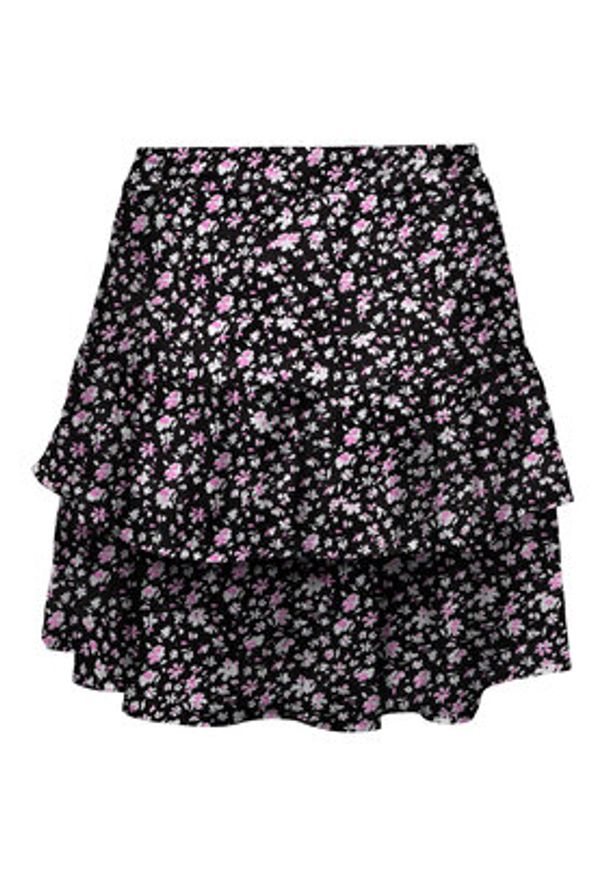 only - ONLY Spódnica mini Nova 15372459 Kolorowy Regular Fit. Materiał: wiskoza. Wzór: kolorowy