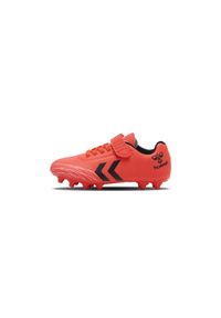 Dziecięce buty piłkarskie Hummel Top Star FG. Kolor: czerwony. Materiał: syntetyk, skóra. Szerokość cholewki: normalna. Sport: piłka nożna
