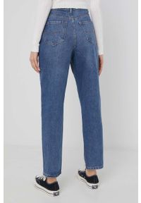 Brave Soul jeansy Celine damskie high waist. Stan: podwyższony. Kolor: niebieski #2