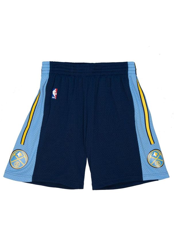 Mitchell & Ness - Krótka Denver Nuggets 2006. Kolor: niebieski. Długość: krótkie. Sport: koszykówka