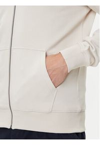 TOMMY HILFIGER - Tommy Hilfiger Bluza Essential MW0MW38084 Beżowy Regular Fit. Kolor: beżowy. Materiał: bawełna #3