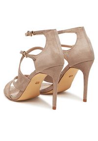 DeeZee Sandały LB0520-01 Brązowy. Kolor: brązowy. Materiał: materiał #2