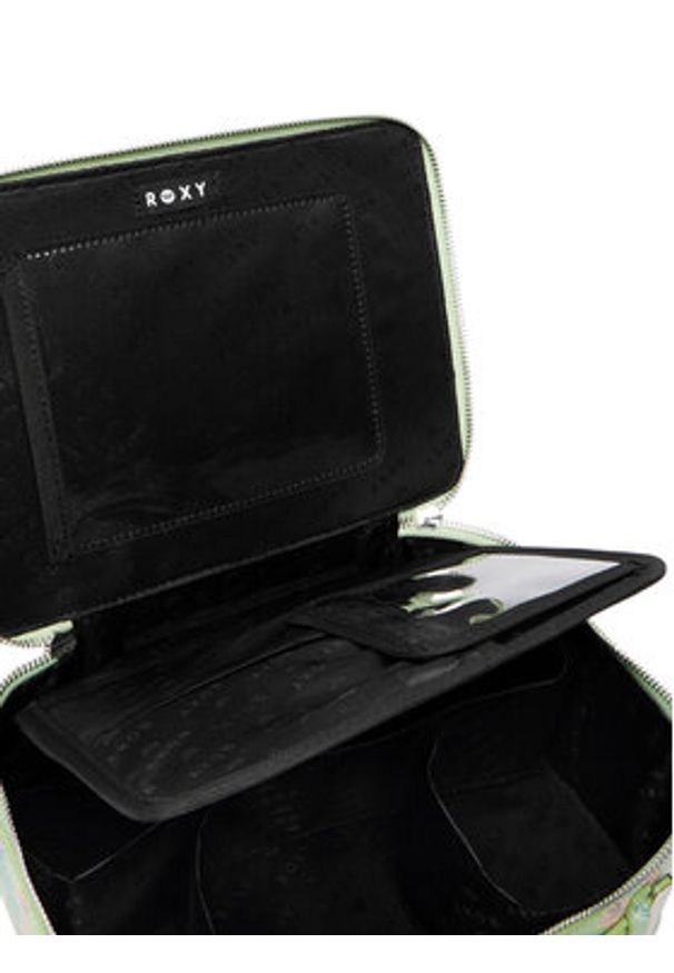 Roxy Kosmetyczka WB-RX-W1-004-SS26 Zielony. Kolor: zielony. Materiał: skóra