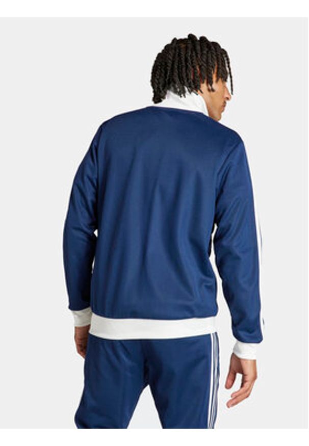 Adidas - adidas Bluza adicolor Classics Beckenbauer IP0418 Niebieski Slim Fit. Kolor: niebieski. Materiał: syntetyk, bawełna