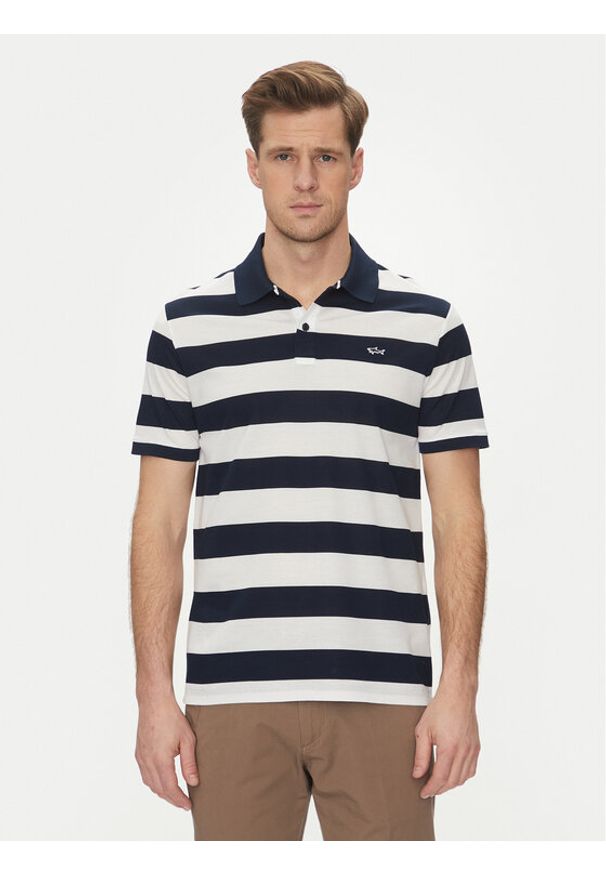 PAUL & SHARK - Paul&Shark Polo C0P1228 Granatowy Regular Fit. Typ kołnierza: polo. Kolor: niebieski