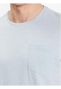 Blend T-Shirt 20715011 Błękitny Regular Fit. Kolor: niebieski. Materiał: bawełna #2