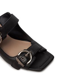 Pinko - PINKO Klapki Lisa 13 SD0309 P003 Czarny. Kolor: czarny. Materiał: skóra #8