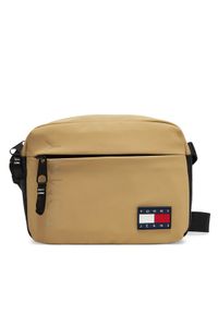 TOMMY HILFIGER - Tommy Hilfiger Saszetka Tjm Daily + Camera Bag AM0AM13271 Beżowy. Kolor: beżowy. Materiał: skóra