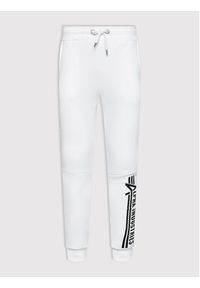 Alpha Industries Spodnie dresowe Jogger 118364 Biały Regular Fit. Kolor: biały. Materiał: dresówka, bawełna
