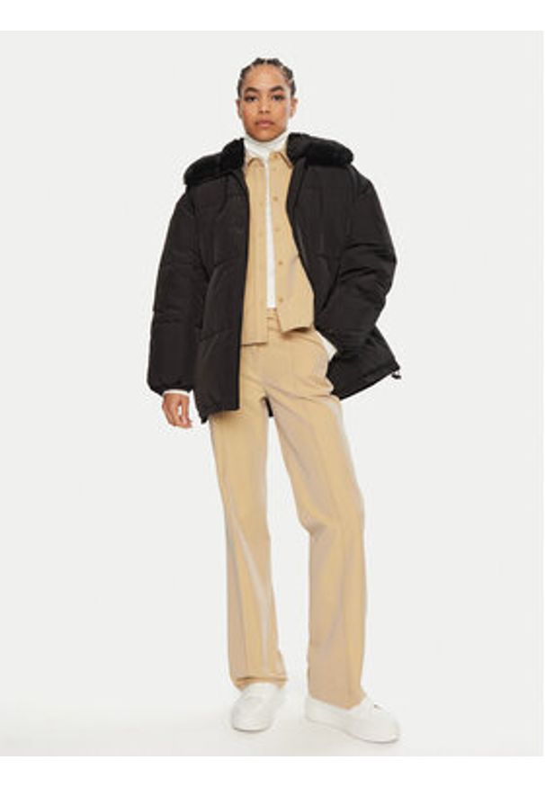 2NDDAY Kurtka zimowa Luis 2245111505 Czarny Oversize. Kolor: czarny. Materiał: syntetyk. Sezon: zima
