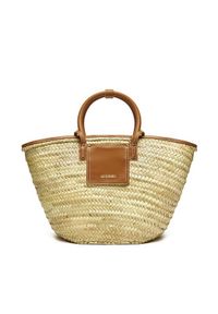 JACQUEMUS Torebka Le Panier Soli 23E223BA045-3072 Beżowy. Kolor: beżowy